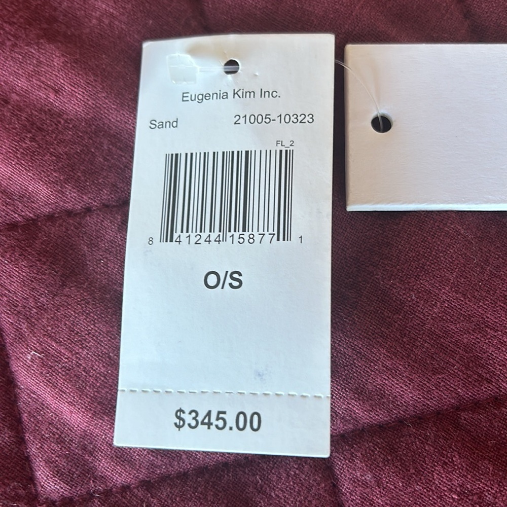 Eugenia Kim like new straw hat adjustable for head size - Picture 13 of 13